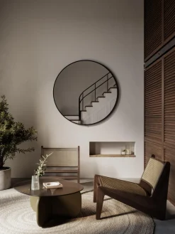 Espejo Foggy Round 80