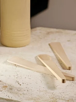 Espátula de madera de haya Turner Singles