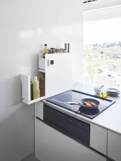 Estante de cocina extraíble de metal Tower