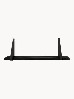 Estante de pared con correas de cuero Forno