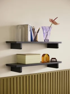 Estante de pared de madera Poke