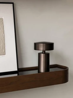 Estante de pared de madera Epoch, 118 cm