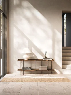 Estantería baja de madera Renee