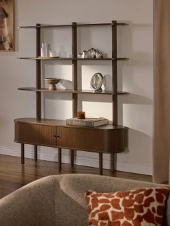 Estantería con frente acanalado Calary