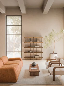 Estantería grande de madera Renne