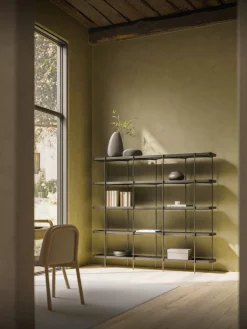 Estantería grande de madera Renne