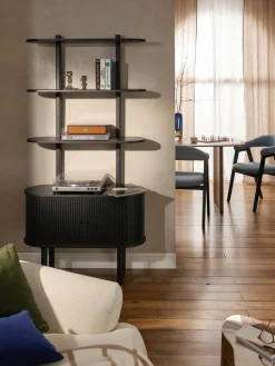 Estantería pequeña con frente acanalado Calary