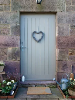 Felpudo Abstract Half Moon