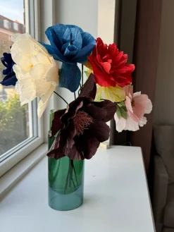 Flor artificial artesanal Veggie Rose