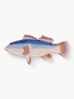 Fuente artesanal de dolomita Fish