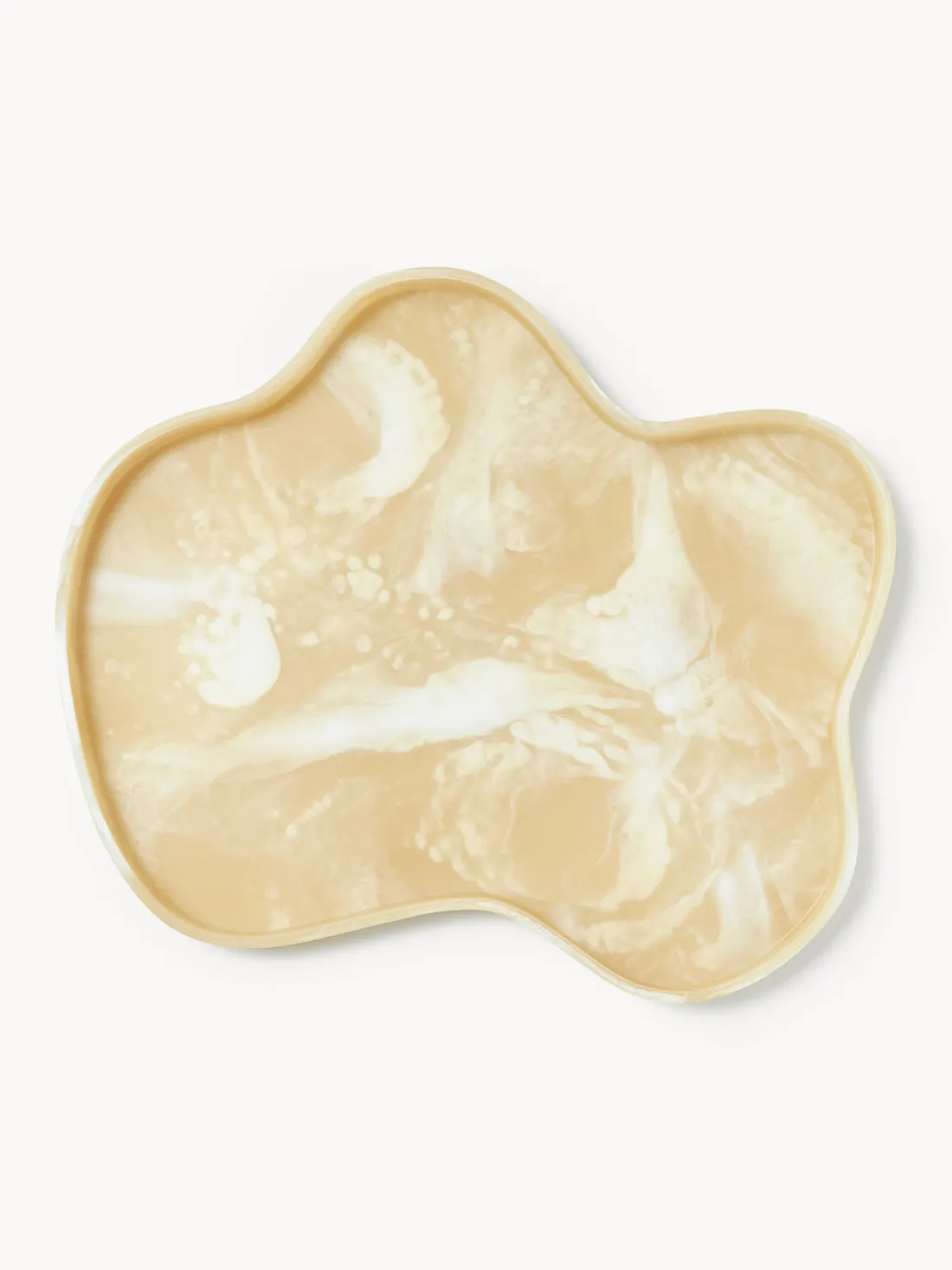 Fuente de servir artesanal de resina Patio, 61 cm