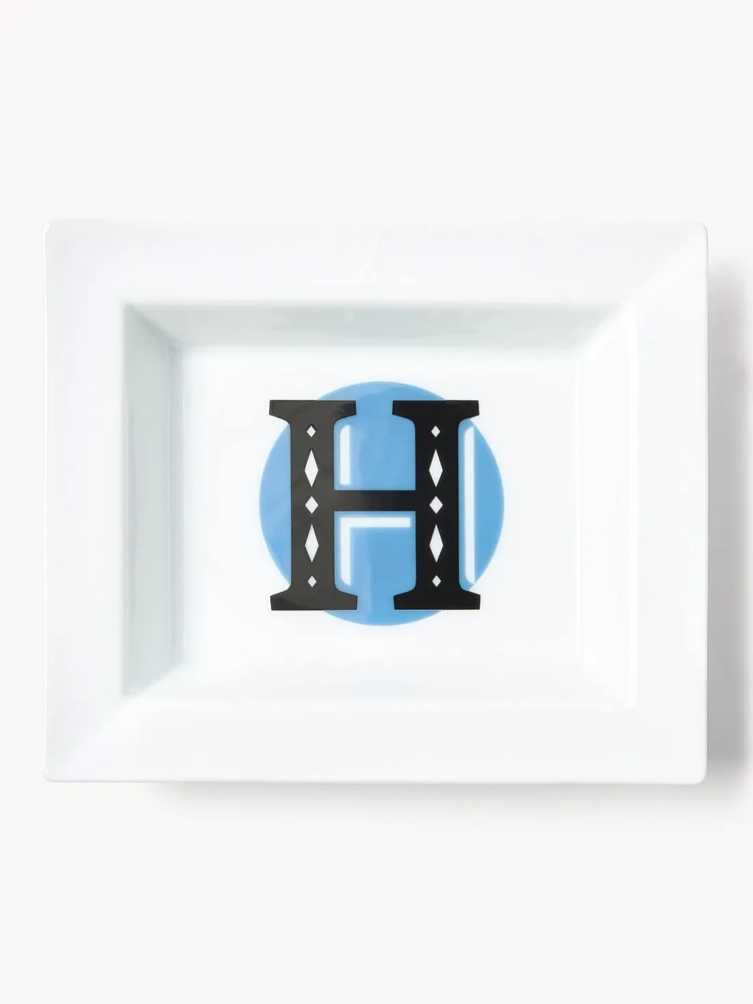 Fuente decorativa artesanal Westwing Collection | MEISSEN Initials