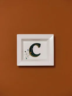 Fuente decorativa artesanal Westwing Collection | MEISSEN Initials