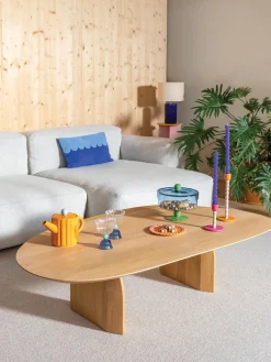 Fuente para postre de vidrio Duo