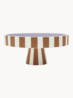 Fuente para postre pintada a mano Toppu