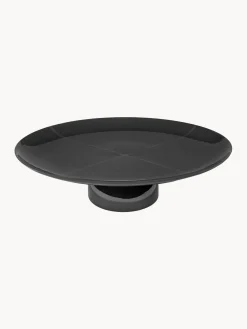 Fuente para tartas de porcelana con esmalte reactivo Zuma