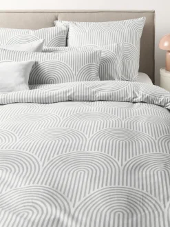 Funda de almohada de algodón Arcs