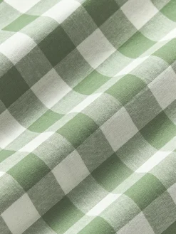 Funda de almohada de algodón Nels