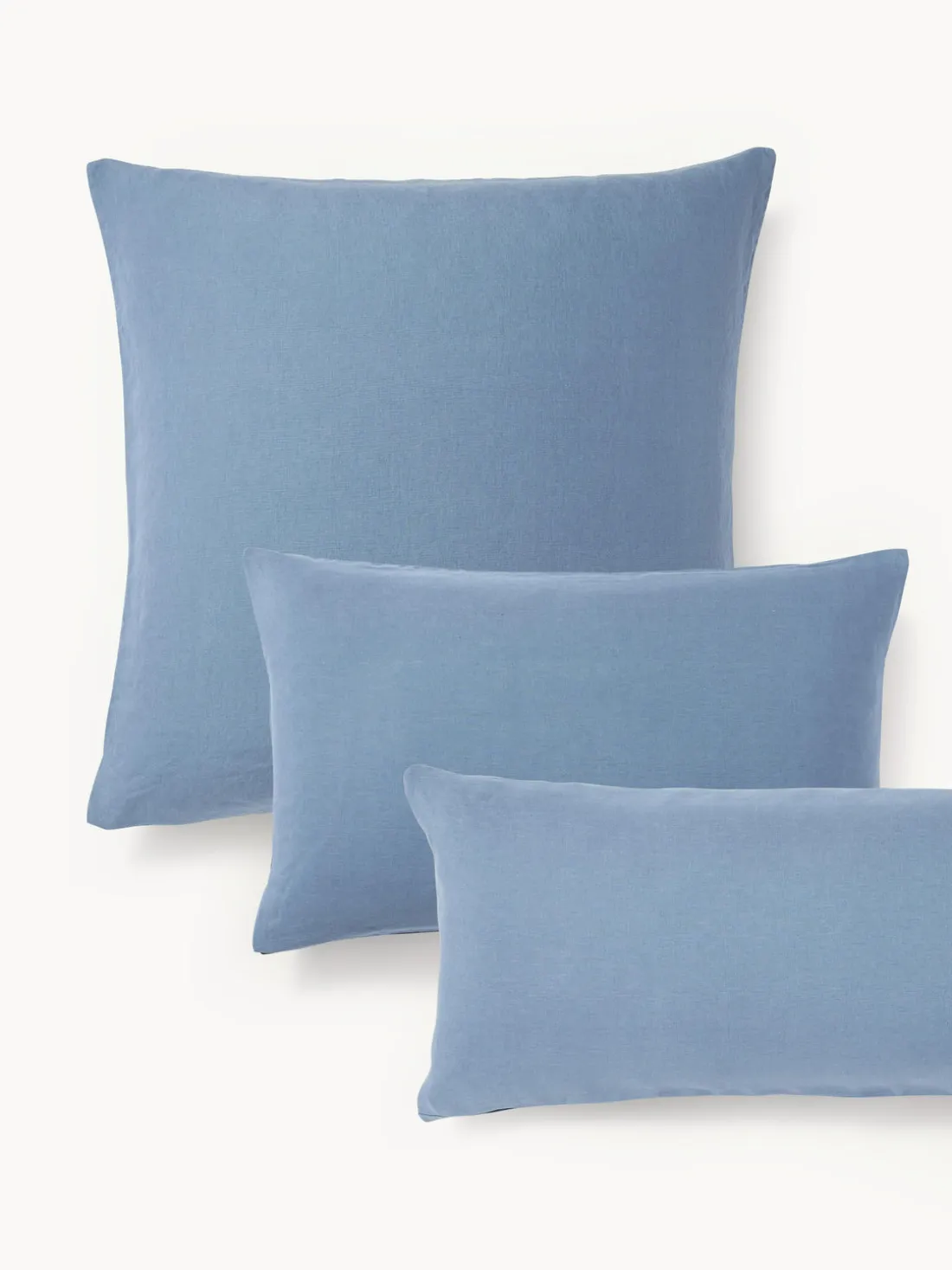 Funda de almohada de lino lavado Airy