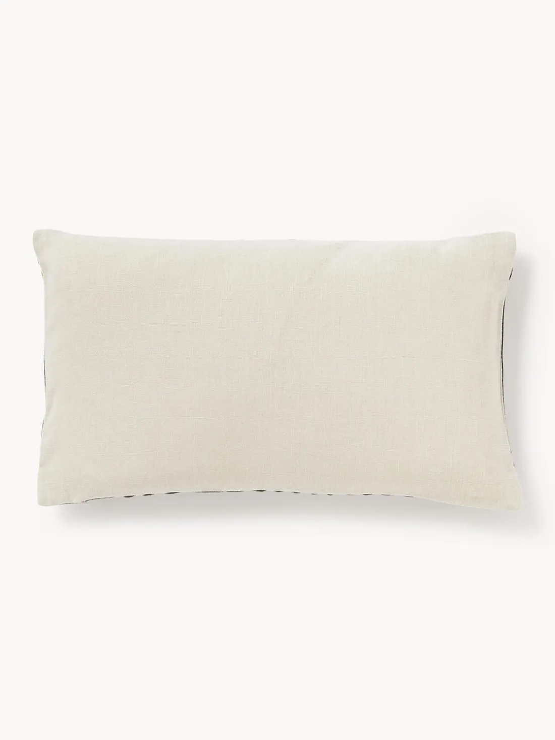 Funda de almohada de lino estampada Lexi