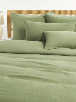 Funda de almohada de lino lavado Airy