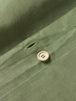 Funda de almohada de lino lavado Airy