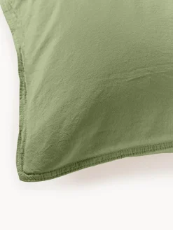 Funda de almohada de percal lavado Debbie