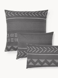 Funda de almohada de percal con estampado boho Kohana