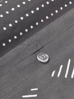 Funda de almohada de percal con estampado boho Kohana