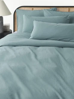 Funda de almohada de percal lavado Debbie