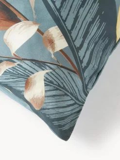 Funda de almohada de satén Flora