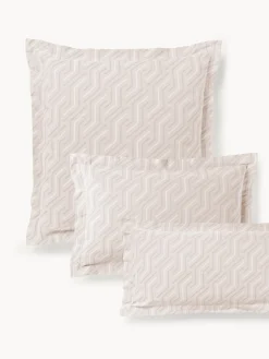Funda de almohada en tejido jacquard Aisha