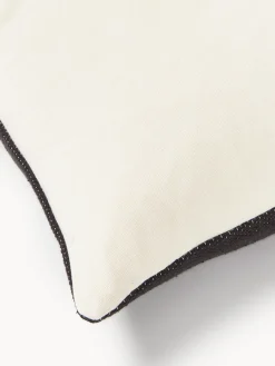 Funda de cojín artesanal con motivos geométricos Asta