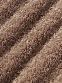 Funda de cojín de borreguillo Dotty