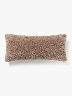 Funda de cojín de borreguillo Dotty