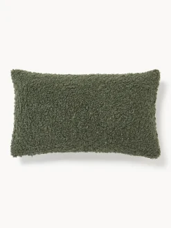 Funda de cojín de borreguillo Dotty