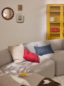 Funda de cojín de terciopelo Dana