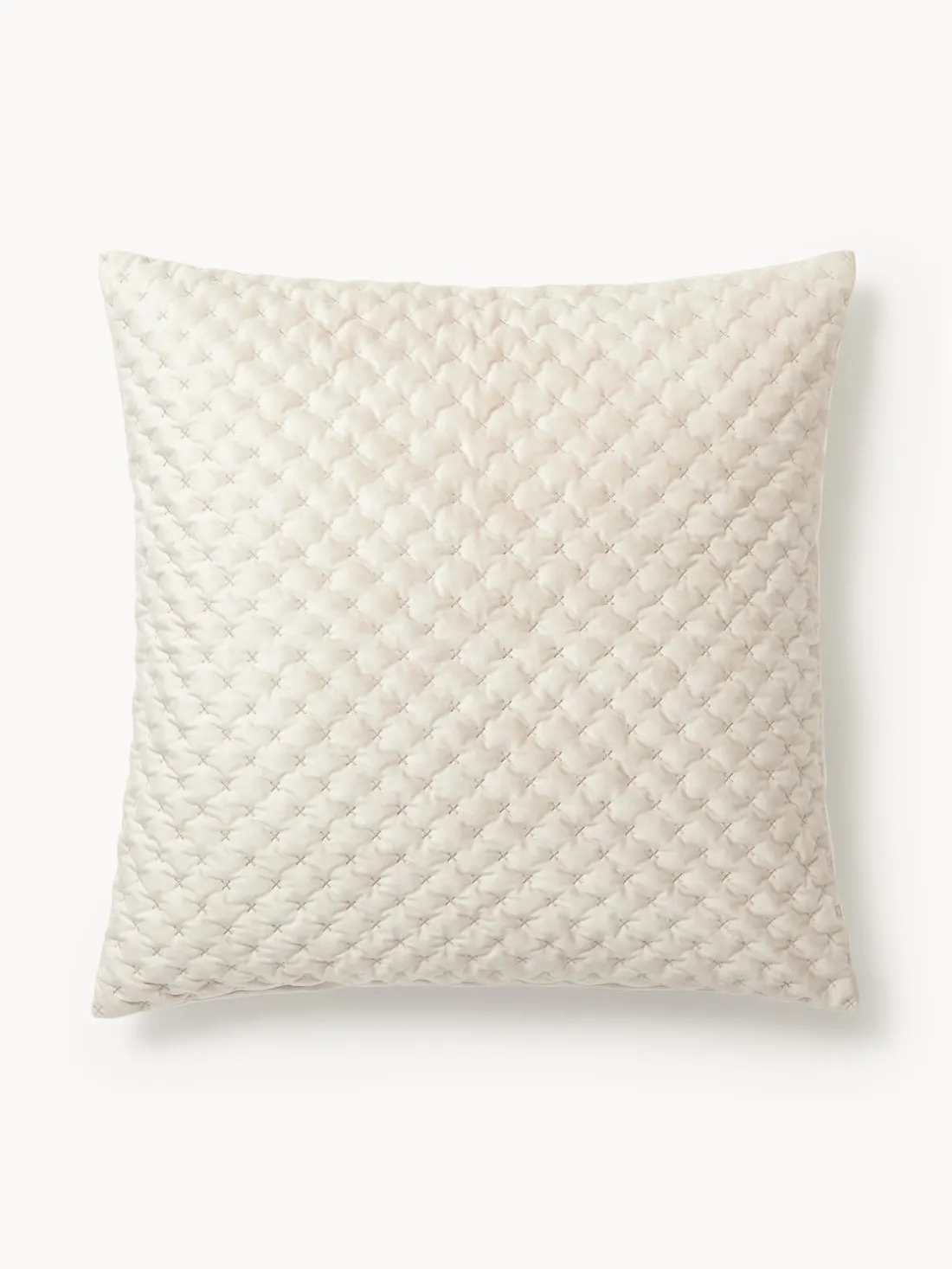 Funda de cojín de terciopelo acolchada Riko