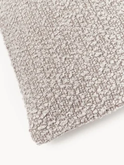 Funda de cojín en tejido bouclé Bellamie