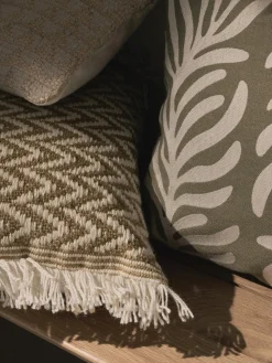 Funda de cojín para exterior con adorno decorativo Aryna