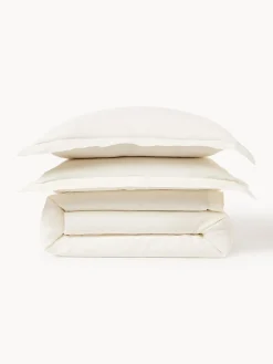 Funda nórdica de lino con ribete Linna