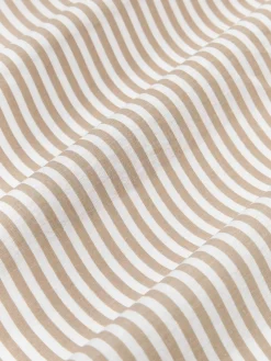 Funda nórdica doble cara de algodón a rayas Lorena