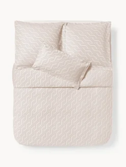 Funda nórdica en tejido jacquard Aisha