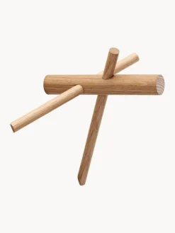 Ganchos de pared de madera Sticks, 2 uds.