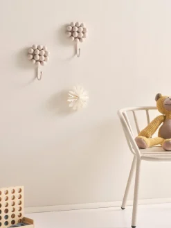 Ganchos de pared de porcelana Benevento, 2 uds.