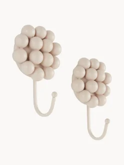 Ganchos de pared de porcelana Benevento, 2 uds.