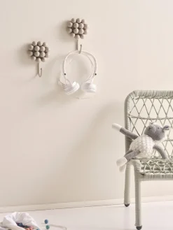 Ganchos de pared de porcelana Benevento, 2 uds.