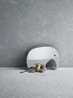 Hucha de acero inoxidable Moneyphant