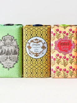 Jabón artesanal Lavandre (eucalipto, lavanda y pachulí)