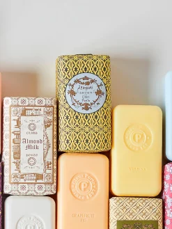 Jabón artesanal Lavandre (eucalipto, lavanda y pachulí)